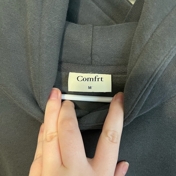 Comfrt Travel Essentials Steel Gray Hoodie - Picture 12 of 14